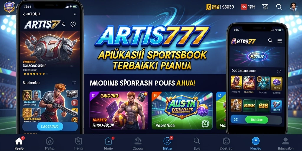 Screenshot ARTIS777 menampilkan antarmuka taruhan yang interaktif.