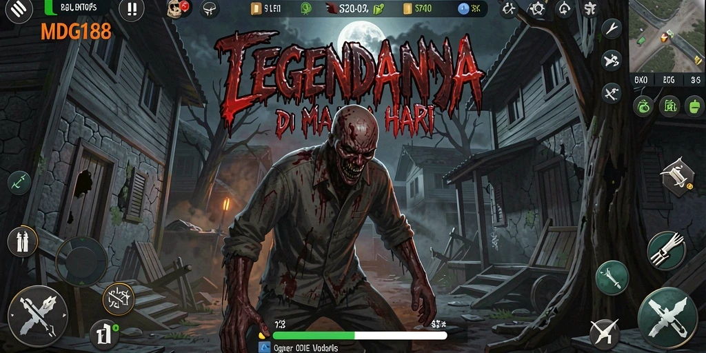Gameplay horor menegangkan dengan suasana mencekam